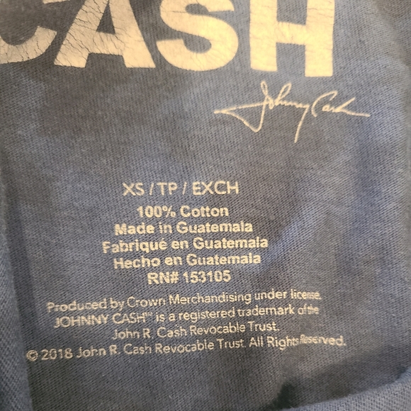 Johnny Cash Boys T-Shirt - Picture 4 of 4